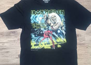 Czarna koszulka T-shirt Iron Maiden The number of the beast House M-L