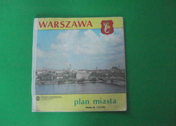 Plan miasta warszawy.