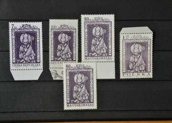 Znaczki. Wydanie Wspólne Polska Czechy Węgry Niemcy ** Fi 3496 Św Wojciech