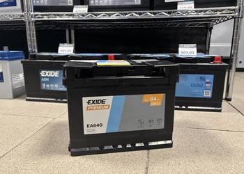Akumulator 64ah 640a Exide Premium