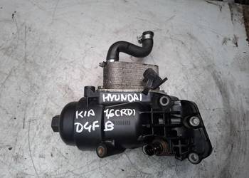 KIA HYUNDAI 1,6 CRDI D4FB obudowa filtra oleju chłodnica