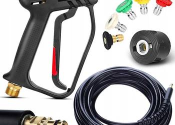 Zestaw do Myjki Kärcher K2–K7 – Pistolet z 5 Dyszami + Wąż 10 m | Do 160 b…