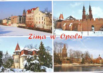 Kart. Pocz. Zima w Opolu **
