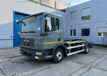 śmieciarki Man TGL 12.180, hakowiec Janco/GP Lift TGL 12.180, hakowiec Jan…