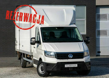Volkswagen Crafter 177KM 8ep KONTENER + WINDA dHollandia 750kg + DRZWI BOC…