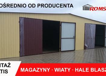 Garaż Blaszany 15x6 - Wiata - Magazyn Blaszany - Romstal