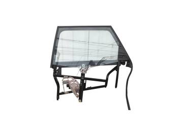 SZYBA BOCZNA DRZWI TYŁ LEWY LEWA AUDI A6 C5 LIFT / PRZEDLIFT KOMBI - AVANT