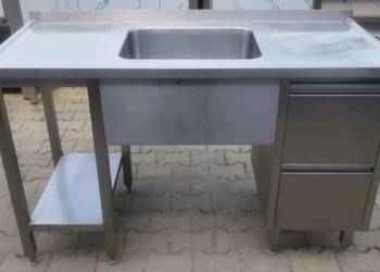 Zlew 1 Komorowy Z Blatem oraz Szufladami - 140/60/85 cm S 1164.O