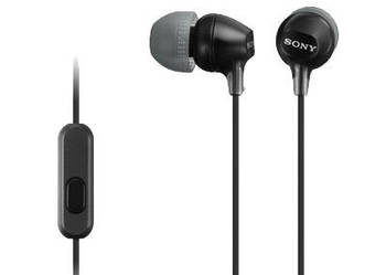 Słuchawki SONY MDR-EX15AP z mikrofonem do android