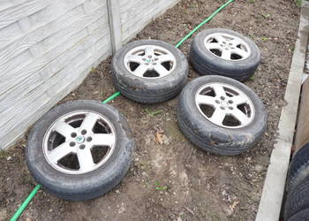 koła aluminiowe SKODA 5x100 octavia opony letnie