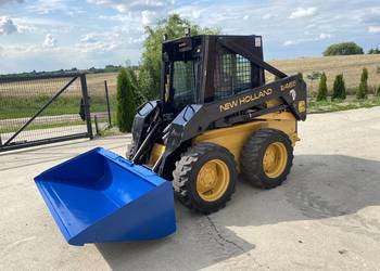 ŁADOWARKA NEW-HOLLAND ŁYŻKA thomas jcb wiedemann nev holland