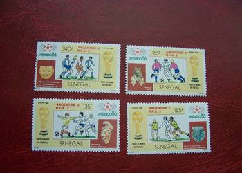 Senegal 1986 MNH Mi. 881/84 B Sport Piłka Nożna MŚ Mexico 86 Senegal 1986 MNH Mi. 881/84 B Sport Piłka Nożna MŚ Mexico 86