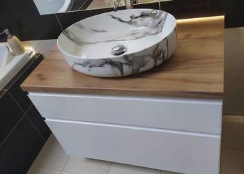 Szafka pod umywalkę szer. 90 cm - szuflady Hafele samodociąg