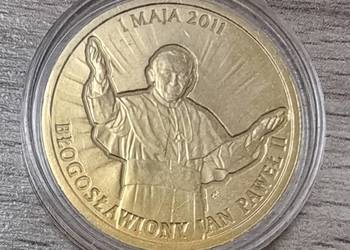 Moneta Medal Złoto Numizmat Błogosławiony Jan Paweł II