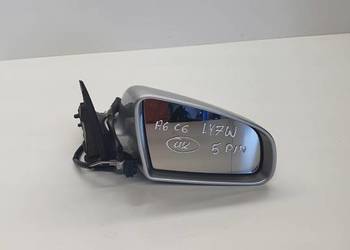 LUSTERKO ZEWNĘTRZNE PRAWE AUDI A6 C6 LY7W 5PIN UK