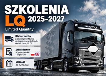 Szkolenie kierowców ADR ilości ograniczone Limited Quantity LQ Toruń