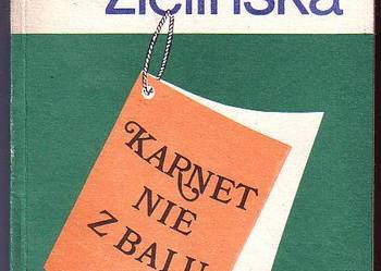 (9461) KARNET NIE Z BALU – KRYSTYNA ZIELIŃSKA