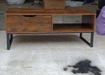 Stolik kawowy z dwustronna szuflada 106x48x44cm