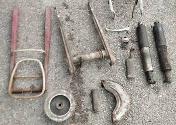 SHL WSK BAGAŻNIK AMORTYZATOR ZĘBATKA OSŁONA