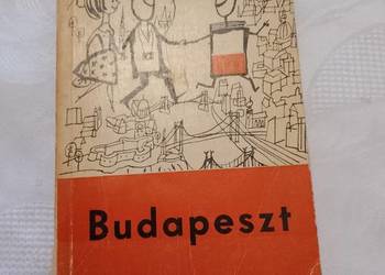 Kieszonkowy "Przewodnik po BUDAPESZCIE", turystyka, podróże, z 1968 roku