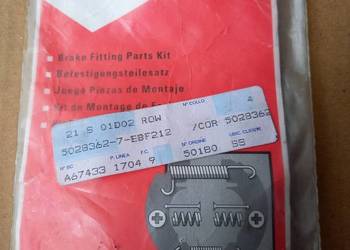 5028362 EBF 212 Zestaw montażowy szczęk hamulcowych