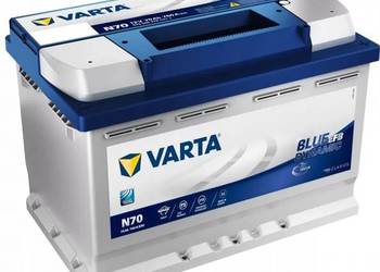 Akumulator Varta Blue Dynamic EFB START&STOP 70Ah 760A N70
