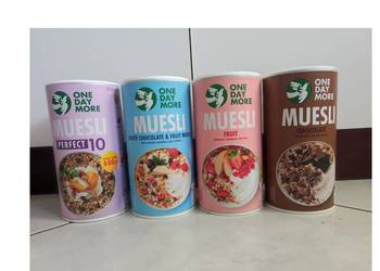 opakowanie pudełko kolekcjonerskie pojemnik do przerchowywania po muesli