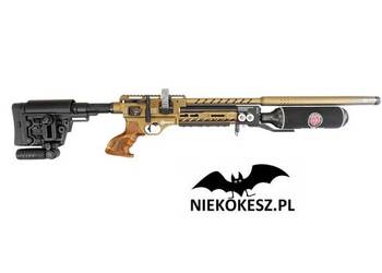 Wiatrówka PCP Hatsan Factor Sniper S Bronze 5.5 mm z regulatorem, lufą QE Wiatrówka PCP Hatsan Factor Sniper S Bronze 5.5 mm z regulatorem, lufą QE