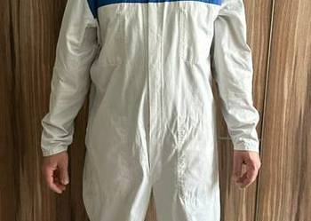 KOMBINEZON ROBOCZY OCHRONNY biały jednoczęściowy warsztatowy malarski