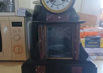 Kominkowy zegar francuski brokot