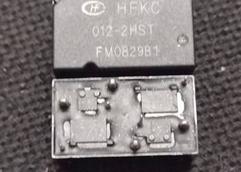 HFKC-012-2HST Przekaznik 12VDC 2x30A zwierne 2x cewka 250Ω