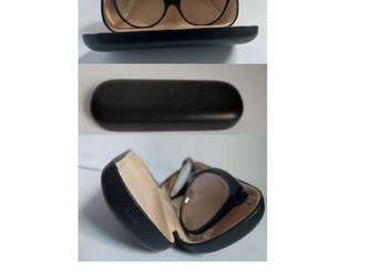 eleganckie stylowe klasyczne etui na okulary damskie męskie