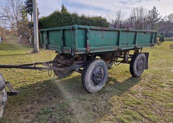 Przyczepa dwuosiowa z kiprem d43 d35 d47 autosan Sanok