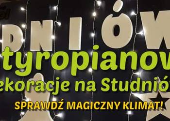 Studniówka 2025, dekoracje styropianowe, ozdoby styropioanowe
