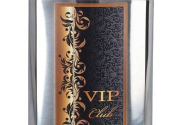 Piersiówka Vip Club ze Stali Nierdzewnej 210 ml Srebrna, Gentelo