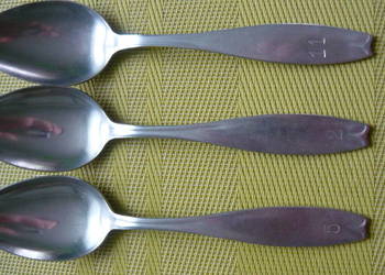 Łyżki numerowane