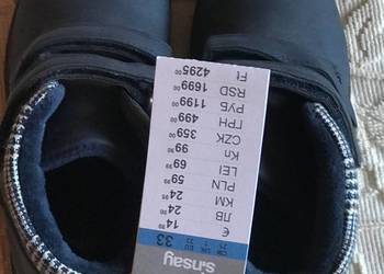 Buty chłopięce, r. 33, f. Sinsay, nowe