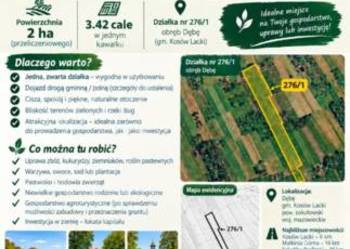 Sprzedam ziemie 3.42 ha