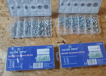 FALON TECH Zestaw Nakrętki nierdzewne M3-M10 300sz