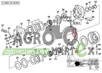 2.1532.222.0, 215322220 PIERŚCIEŃ USZCZELNIAJĄCY SDF