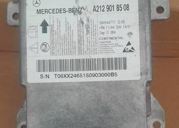 MERCEDES E-KLASA W207 W212 MODUŁ SENSOR AIRBAG PODUSZEK A2129018508