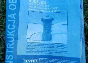 Pompa filtrująca do basenu model 604 Intex plus Filtr