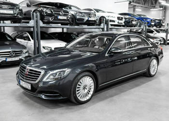 Mercedes S 500 4Matic Long 4.7 V8 455 KM. Salon PL. Noktowizor. Kamery 360…