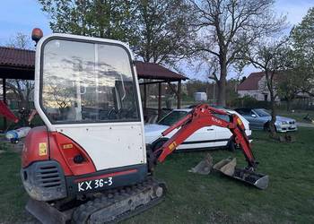 Minikoparka Kubota kx36-3 2003rok szybkozłącze