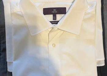 koszula męska marki Next biala.