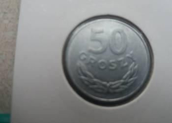 Moneta 50 groszy bez znaku mennicy rok 1978