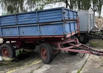 Przyczepa wywrotka 3 stronny wywrot D-55 zarejestrowana nie HL HW 6011 8011