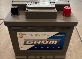 Akumulator 50Ah 480A Grom Premium