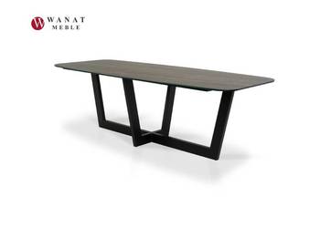 Stół SPIEK KWARCOWY 260x100 Podstawa Czarna