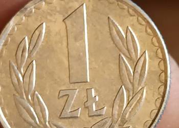 Sprzedam monete 1 zloty 1985 rok odkroj blachy